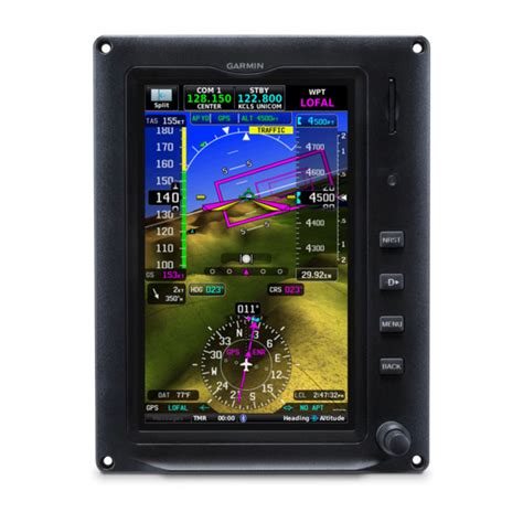 Garmin G3x Gdu 470 7 Portrait Display Experimental Bournemouth