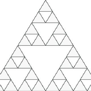 Sierpinski triangle. | Download Scientific Diagram