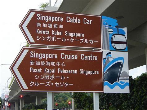 Singapore Attractions Signage Singapore Attractions Signage The Good Place Global Language