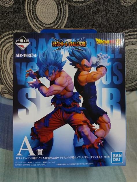 Dragon Ball Vs Omnibus Super Figure Son Gokou Vegeta Ichiban Kuji