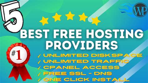 Five Best Free Hosting Providers Free Web Hosting Youtube