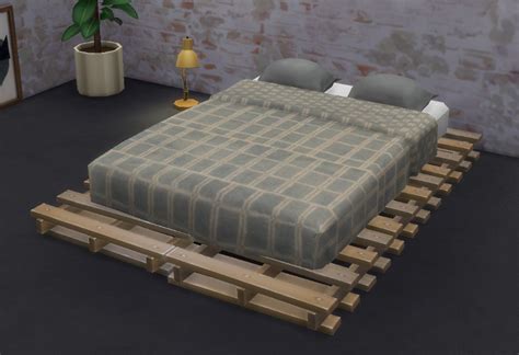 Sims 4 custom content bed frames - ballshon