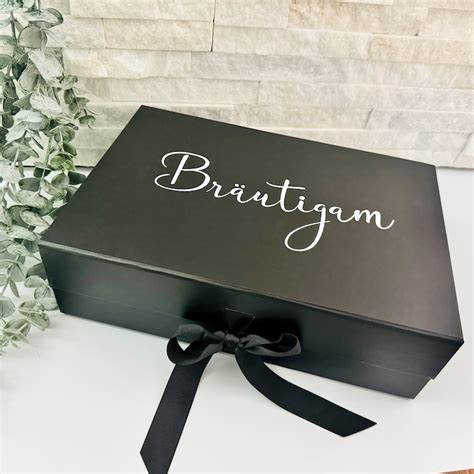 Geschenk Box Br Utigam The Weddingshop