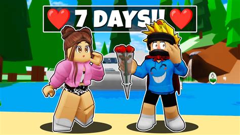 I Had 7 Days To Make A Girl Fall In Love With Me In Roblox Brookhaven