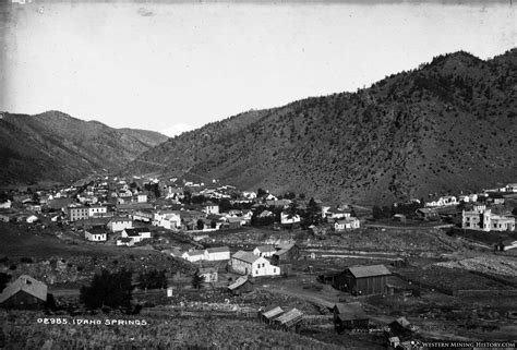 Idaho Springs Colorado – Western Mining History