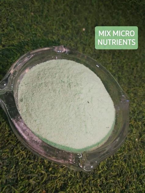 Powder Chemical Grade Mix Micronutrient Fertilizers For Agriculture Target Crops Vegetables