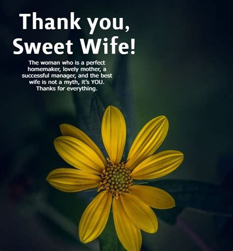 Of The Thank You Messages For Wife Best Quotes About Appreciation