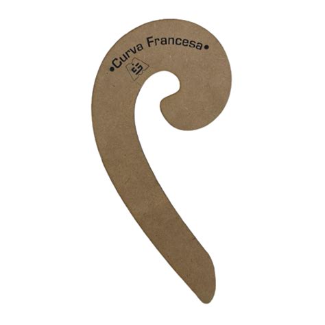 French Wooden Curve Rule La Cadena