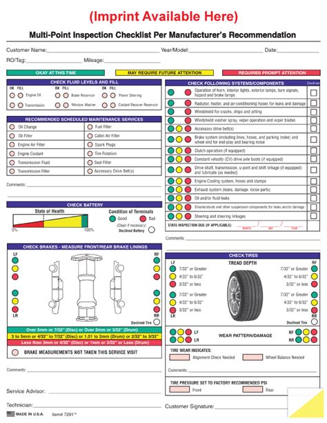 Check Inspection On Vehicles