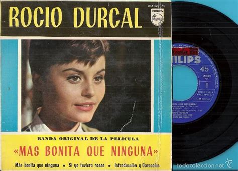 Rocío Dúrcal Más Bonita Que Ninguna Más Bonit Comprar Discos Ep