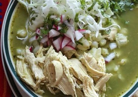 Pozole Verde De Pollo Receta De Hanna Hurtado Cookpad