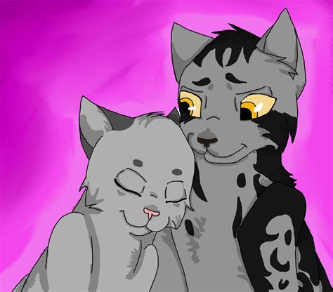 Dovewing and Bumblestripe by AbyssTheFox on DeviantArt