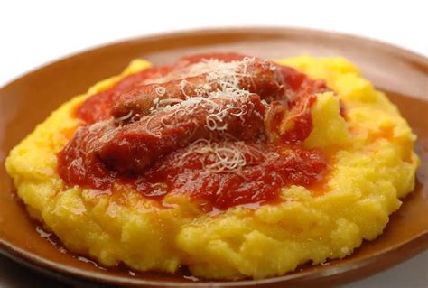 Polenta With Sausage Ragù PizzaCappuccino