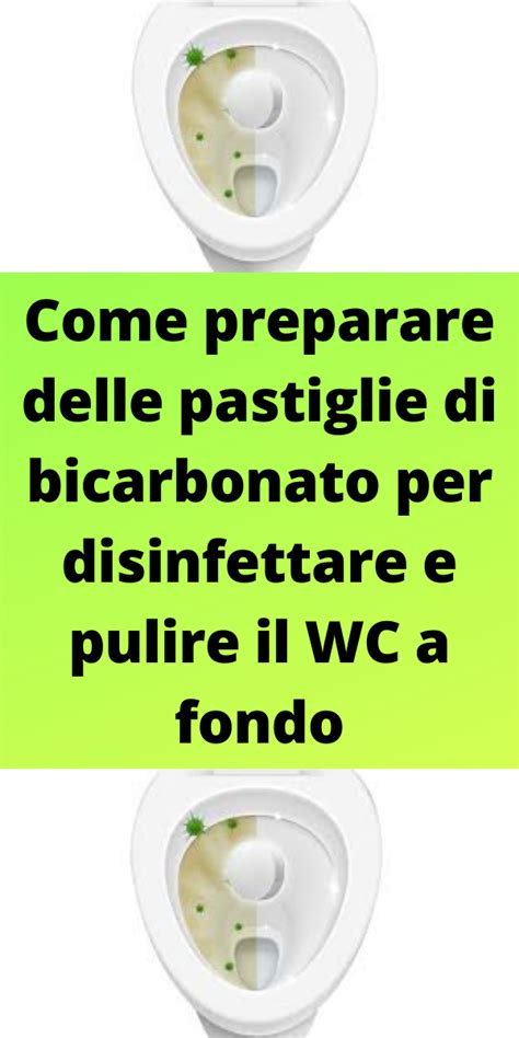 Come Preparare Delle Pastiglie Di Bicarbonato Per Disinfettare E Pulire