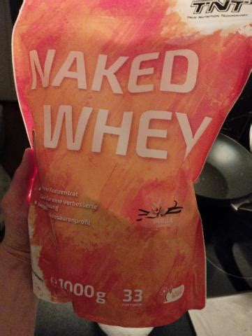 Fotos Und Bilder Von Neue Produkte Naked Whey Vanille TNT Fddb