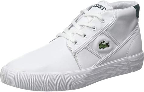 Lacoste Herren Gripshot Chukka Cma Sneaker Wei Es Wht Dk Grn