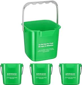 Amazon Pcs Quart Bucket For Cleaning Small Sanitizing Square