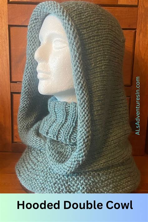 Quick And Easy Hooded Double Cowl Hooded Cowl Pattern Crochet Hooded