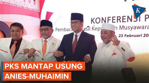 Video Resmi Usung Anies Muhaimin PKS Klaim Tak Ada Perbedaan Pendapat