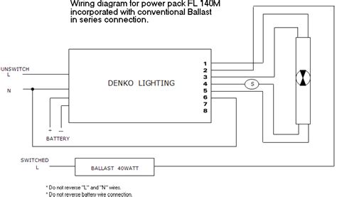 Lithonia Emergency Ballast Wiring Diagram Wiring Flow Schema