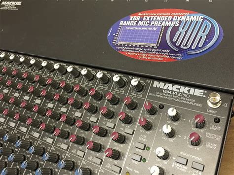 Mackie Vlz Pro Vlzpro Mixer Made In Usa Reverb