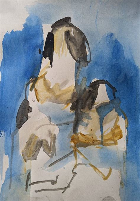 Nude Abstract F000137 Painting By Jenwin Baby Saatchi Art