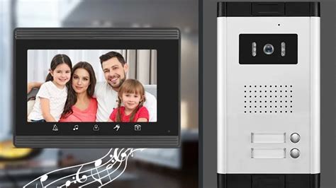 Multi Apartment Video Door Phone Intercom System Sip Video Door Phone