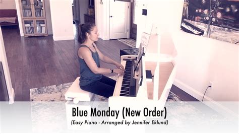 Blue Monday New Order Easy Piano Sheet Music YouTube