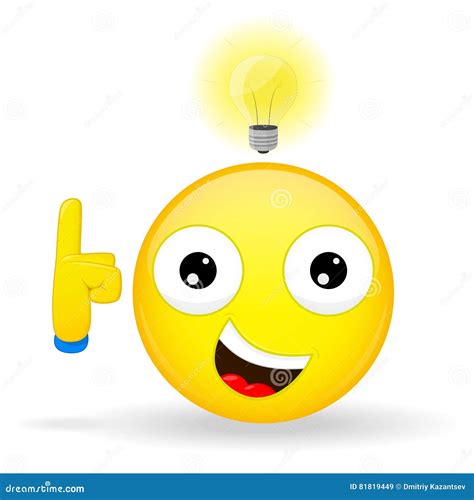 Lightbulb Idea Light Bulb Clip Art Surprised Emoji Clipart, 53% OFF