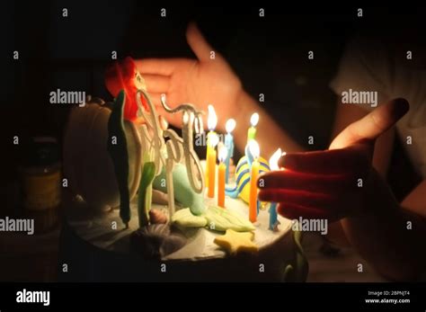 Black Girl Blowing Out Candles Hi Res Stock Photography And Images Alamy