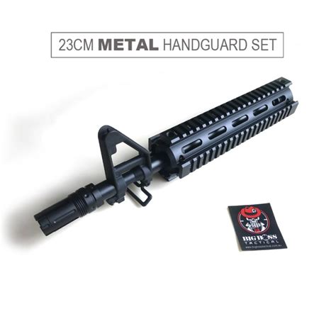 JM9 / JM8 M4 Full METAL 9 Inch Quad Rail Hand Guard Set – Big Boss Tactical