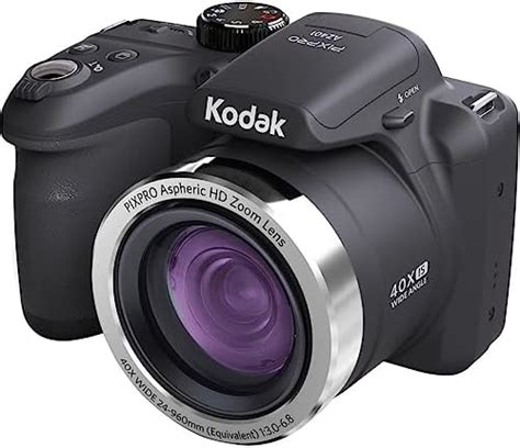 Amazon Kodak PIXPRO Astro Zoom AZ401 BK 16MP デジタルカメラ 40倍光学ズームと3インチLCD