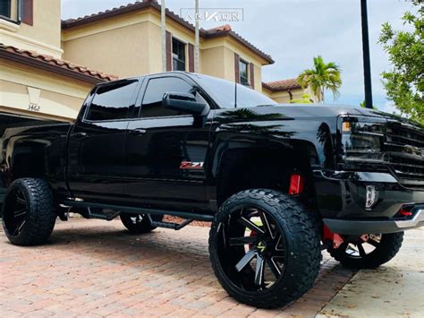 Chevy Silverado Lifted Black