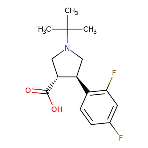 FB106149 455957 94 5 3s 4r 1 Tert Butyl 4 2 4 Difluorophenyl