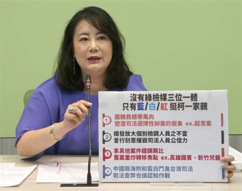 陳佩琪找3家特定媒體專訪 綠黨團：可能構成隔空串供 政治 中時