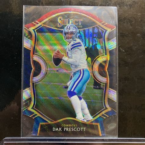 Yahoo Panini Nfl Dak Prescott Refractor