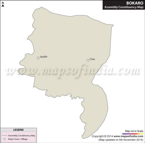 Bokaro In India Political Map