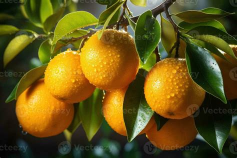 naranjas huerta con Fresco orgánico jugoso maduro agrios frutas ...