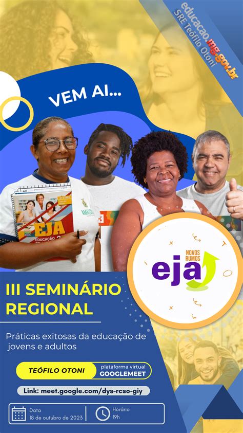 3 SEMINÁRIO REGIONAL PRÁTICAS EXITOSAS DA EJA