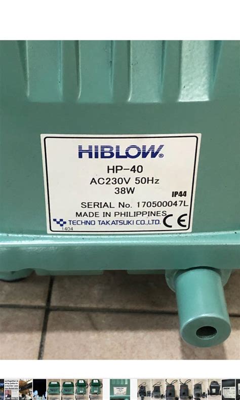 Eheim Pump Hiblow Hp Air Pump Pet Supplies Homes Other