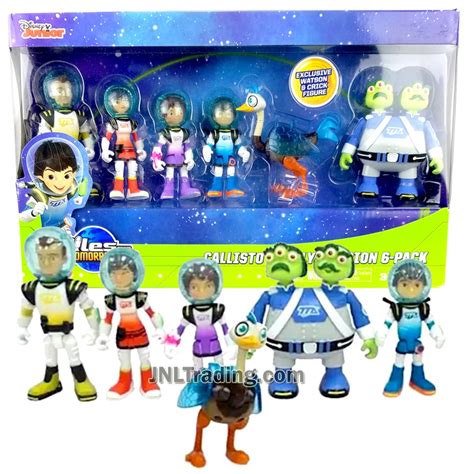 Disney Junior Miles from Tomorrowland Series 6 Pack Action Figure Set ...