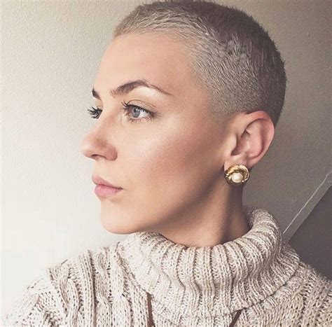 Short Buzzed Hair Buzzed Hair Women Short Shaved Hairstyles Short