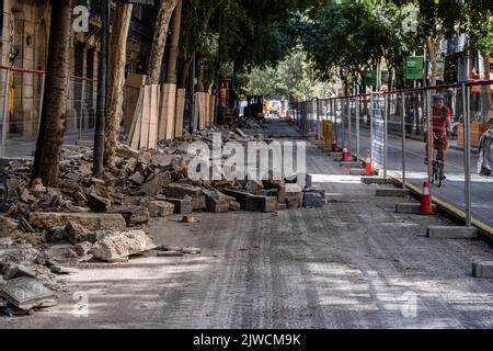 Barcelona España 04th de Sep de 2022 Durante los trabajos de