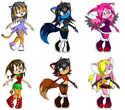 New Sonic characters by kaori015 on DeviantArt