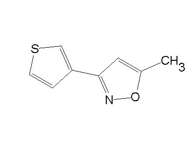 5 Methyl 3 Thiophen 3 Yl Isoxazole C8H7NOS Density Melting Point