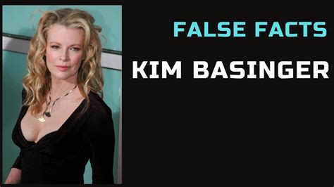 False Facts Kim Basinger YouTube