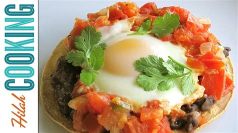 How To Make Huevos Rancheros Hilah Cooking Youtube