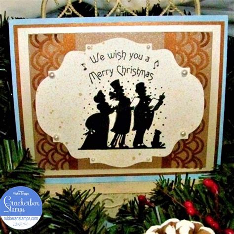 Christmas Song Card - Crackerbox Stamps