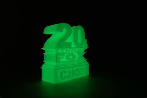 20th Century Fox Logo 3d Printed