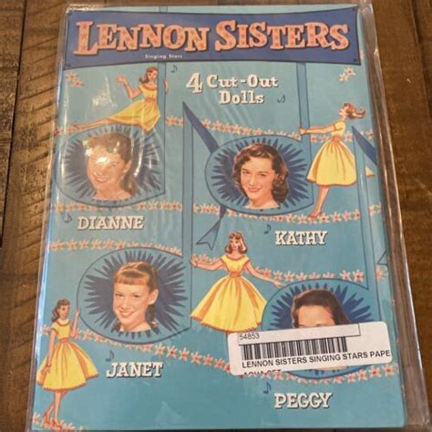 Vintage Uncut 1957 Lennon Sisters Paper Dolls~ 1 Reproduction~made From Original 4633828000